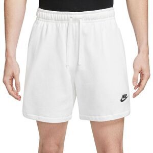 Nike Shorts Mens 2XL White‎ French Terry Flow 5" Inseam Above the Knee Soft NEW